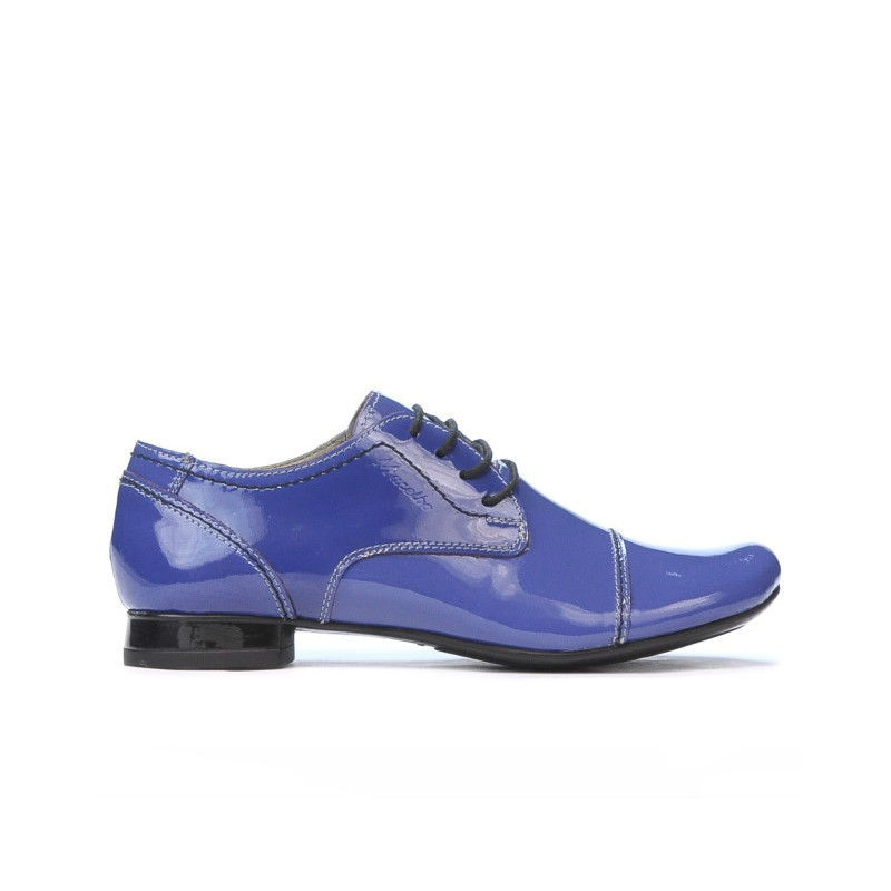 Scarpe casual donna 180 lacca blu