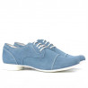 Scarpe casual donna 180 blu velour