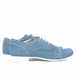 Scarpe casual donna 180 blu velour