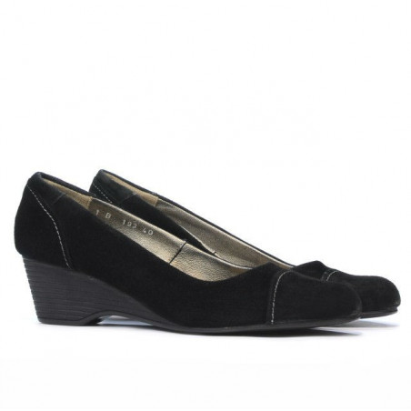 Scarpe casual donna 193 nero velluto