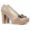 Scarpe casual donna 175 sabbia combinato