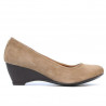 Scarpe casual donna 152-1 cappuccino velluto