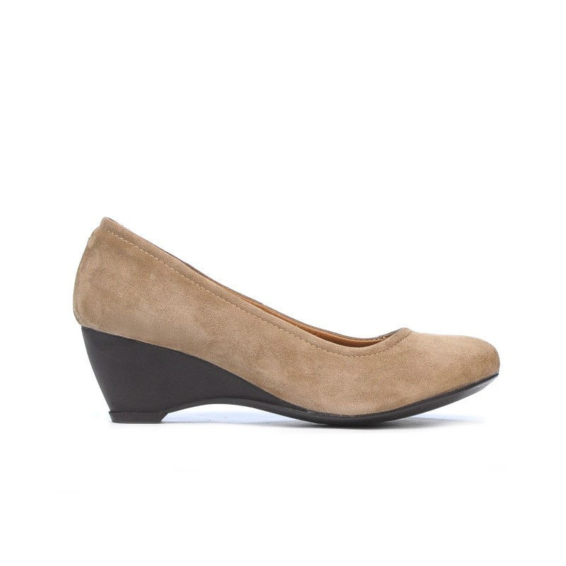 Scarpe casual donna 152-1 cappuccino velluto