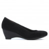 Scarpe casual donna 152-1 nero velluto
