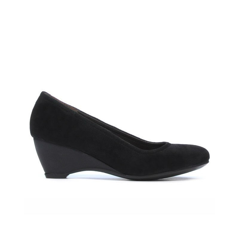 Scarpe casual donna 152-1 nero velluto