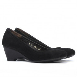 Scarpe casual donna 152-1 nero velluto