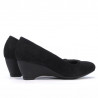 Scarpe casual donna 152-1 nero velluto