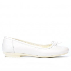 Ballerine donna 184 bianco perla