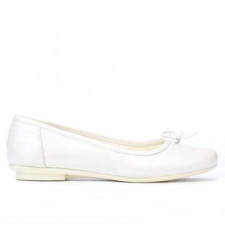 Ballerine donna 184 bianco perla
