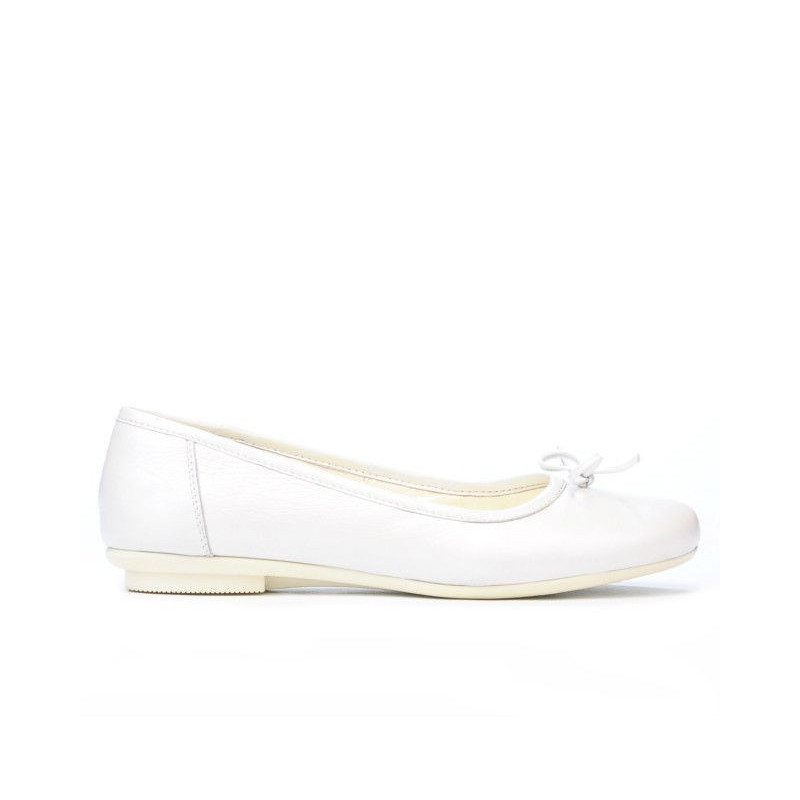 Ballerine donna 184 bianco perla