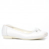 Ballerine donna 184 bianco perla