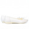 Ballerine donna 184 bianco perla