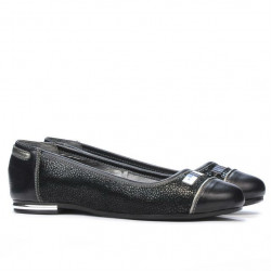 Ballerine donna 632 nero combinato
