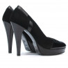Scarpe eleganti donna 1092-1 nero antilope