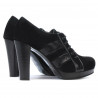Scarpe eleganti donna 1211 nero antilope combinato