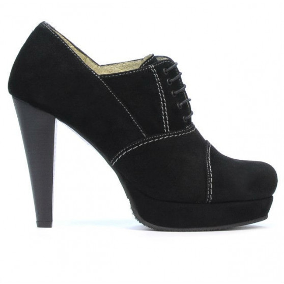 Scarpe eleganti donna 1091 nero antilope