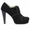 Scarpe eleganti donna 1091 nero antilope