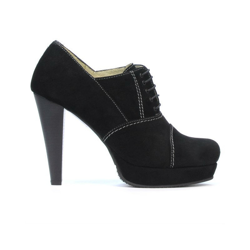 Scarpe eleganti donna 1091 nero antilope