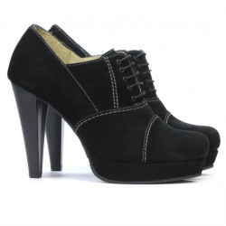 Scarpe eleganti donna 1091 nero antilope