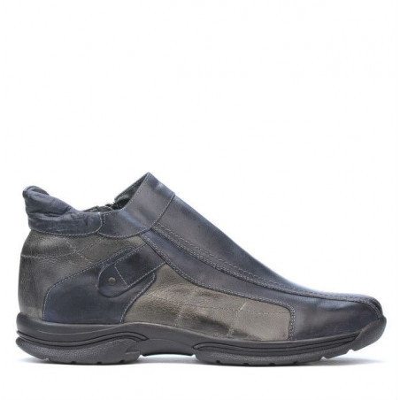 Stivaletti uomo 416m tuxon nero+grigio