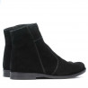 Stivaletti uomo 413 nero velluto