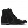 Stivaletti uomo 413 nero velluto