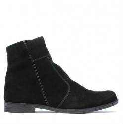 Stivaletti uomo 413 nero velluto