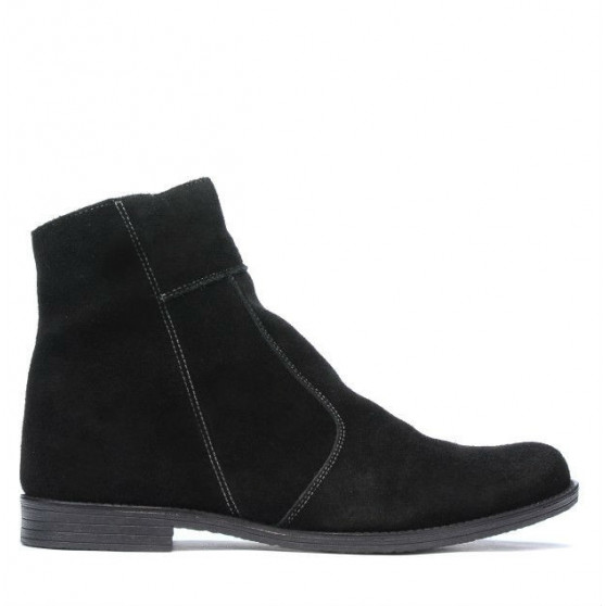 Stivaletti uomo 413 nero velluto