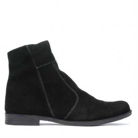 Stivaletti uomo 413 nero velluto