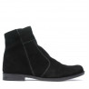 Stivaletti uomo 413 nero velluto