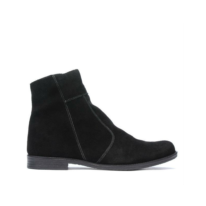 Stivaletti uomo 413 nero velluto