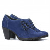 Scarpe casual donna 167 indaco velluto
