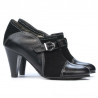 Scarpe eleganti donna 1210 nero antilope combinato