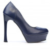Scarpe eleganti donna 1212 indigo