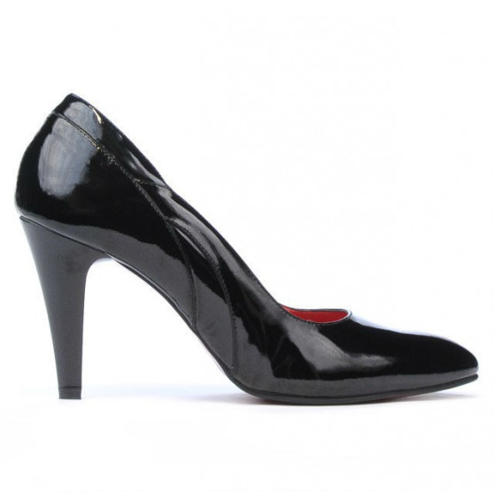 Scarpe eleganti donna 1218 vernice nera