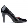 Scarpe eleganti donna 1218 vernice nera