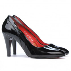 Scarpe eleganti donna 1218 vernice nera
