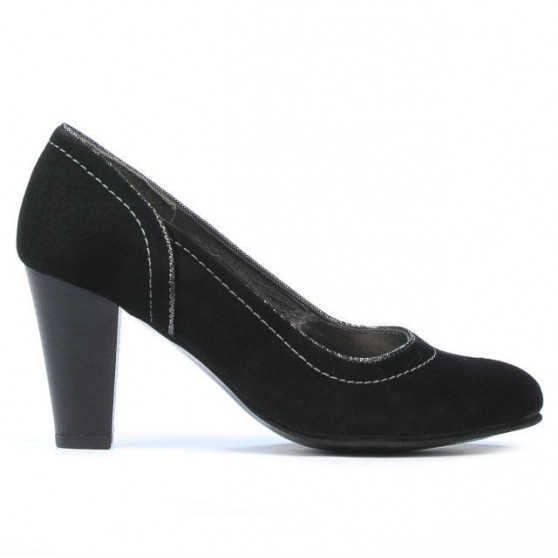Scarpe eleganti donna 1205 nero antilope