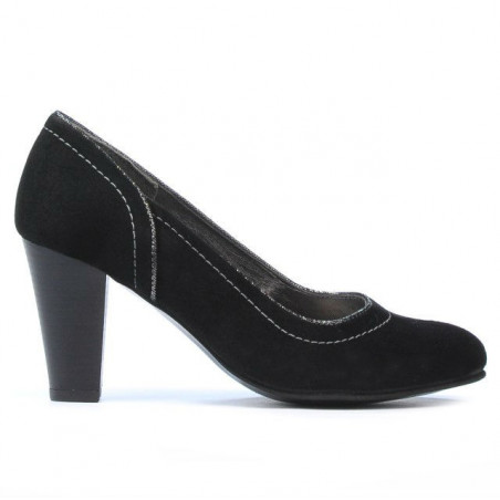 Scarpe eleganti donna 1205 nero antilope