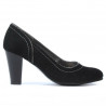 Scarpe eleganti donna 1205 nero antilope