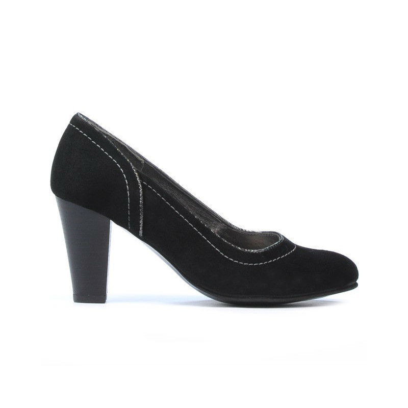 Scarpe eleganti donna 1205 nero antilope