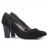 Scarpe eleganti donna 1205 nero antilope
