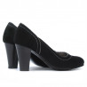 Scarpe eleganti donna 1205 nero antilope