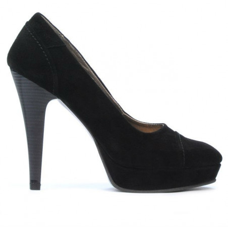 Scarpe eleganti da donna 1082-1 nero antilope