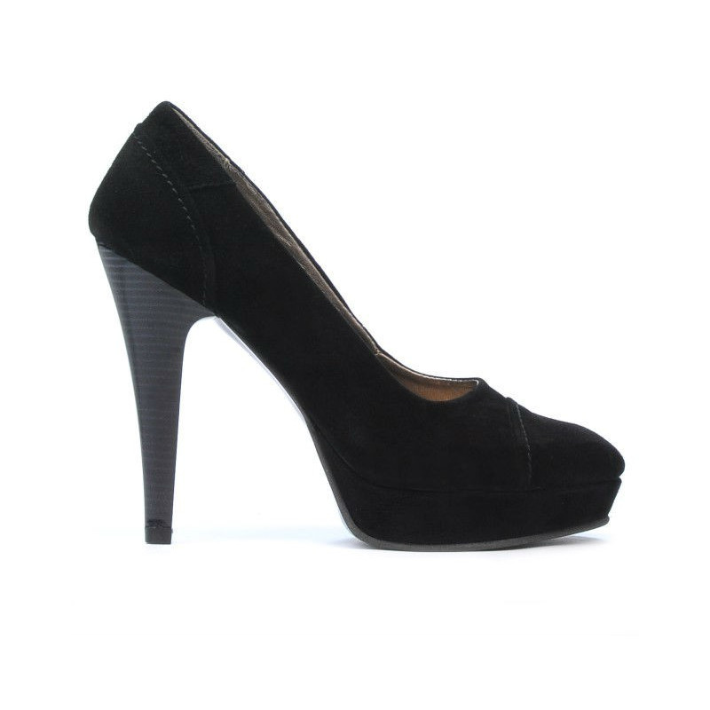 Scarpe eleganti da donna 1082-1 nero antilope