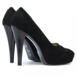 Scarpe eleganti da donna 1082-1 nero antilope