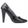 Scarpe eleganti donna 1208 nero+vernice nero