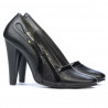 Scarpe eleganti donna 1208 nero+vernice nero