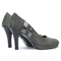 Scarpe eleganti donna 1086 grigie antilope