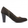 Scarpe eleganti da donna 1205 marrone antilope